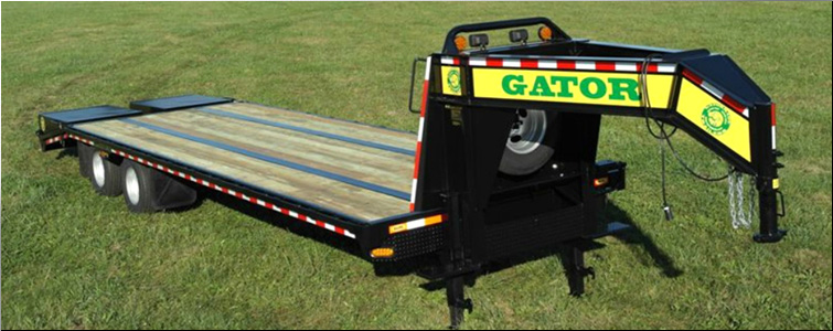 GOOSENECK TRAILER 30ft tandem dual - all heavy-duty equipment trailers special priced  Haywood County, North Carolina